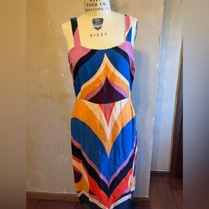 FARM Rio L Graphic Heart slip dress Sold Out